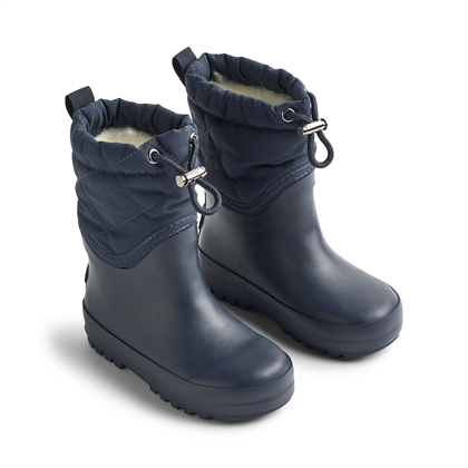 Wheat Thermo Snowboot Drizzle - Navy